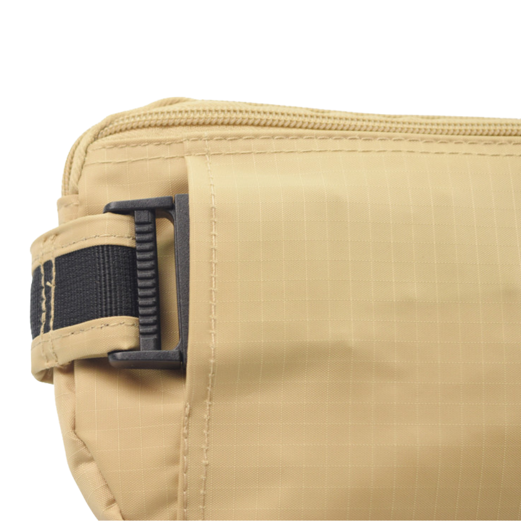 Anti-Theft Waist Bag And Ihram Belt for Men | Beige