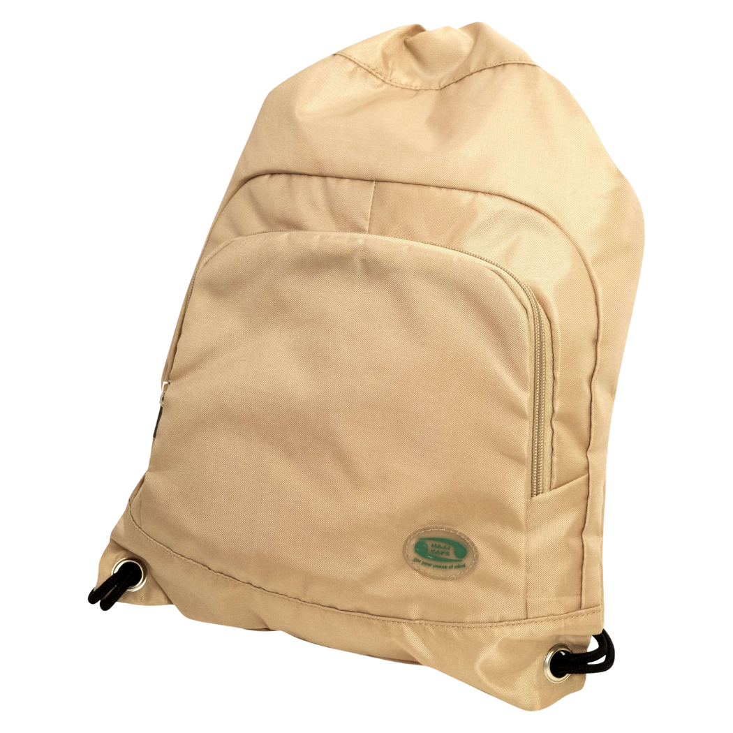 Shoe & Prayer Mat Travel Bag | Perfect for Hajj & Umrah | Beige | Hajj Safe