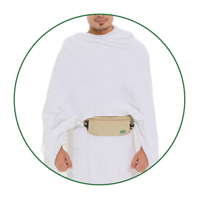 Anti-Theft Ihram Waist Bag
