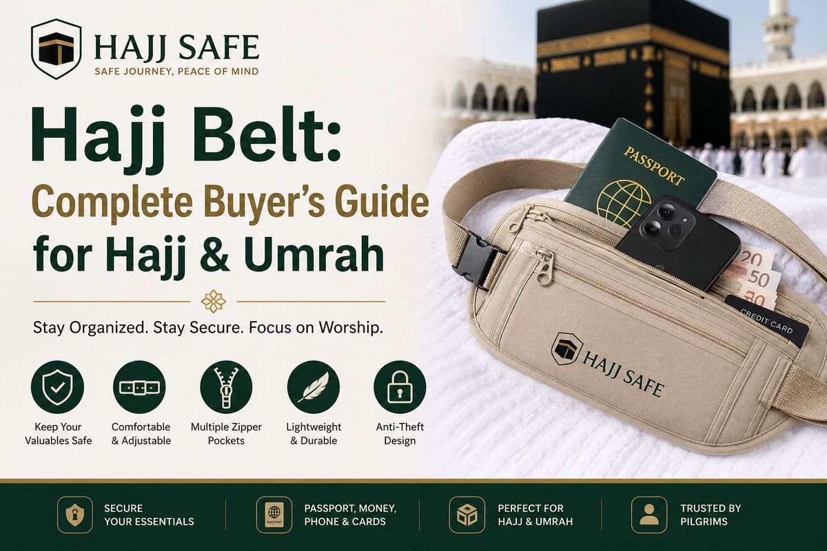 Hajj Belt: Complete Buyer’s Guide for Hajj & Umrah