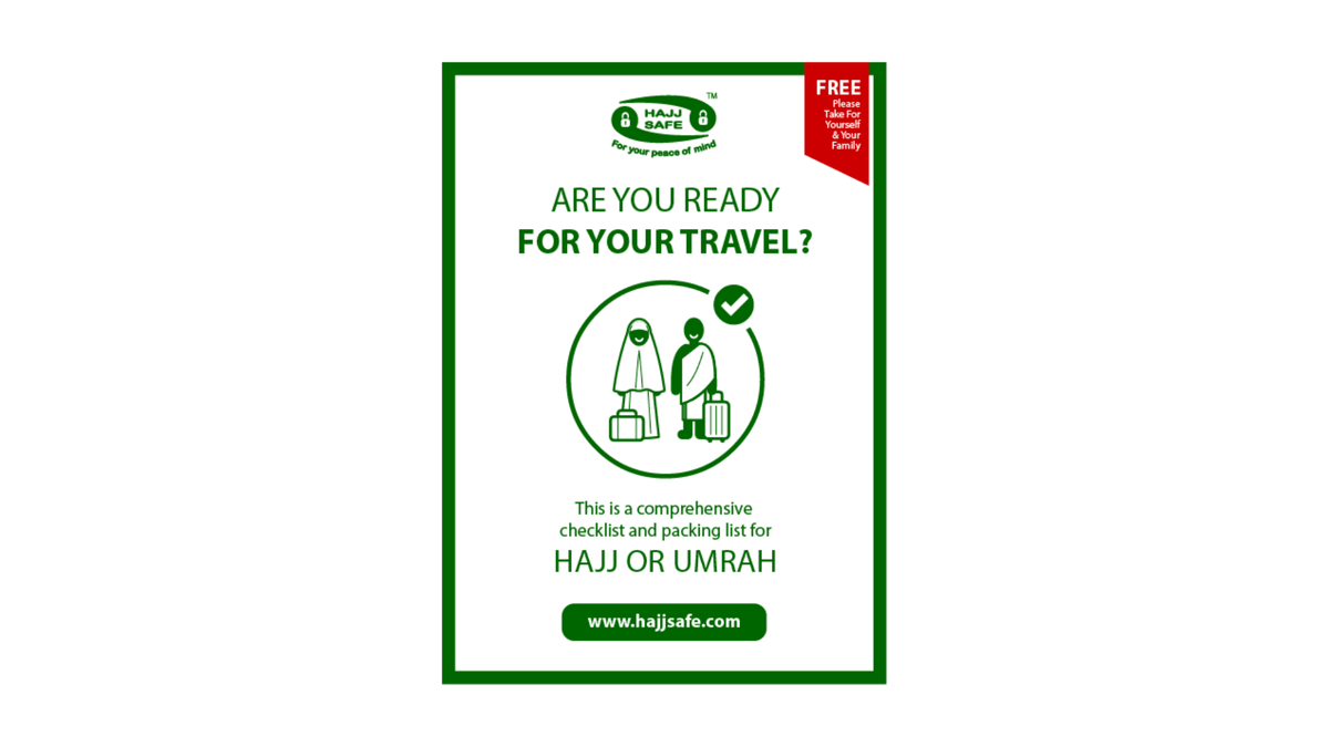Free Hajj and Umrah Travel Resources | Packing Lists & Guides
