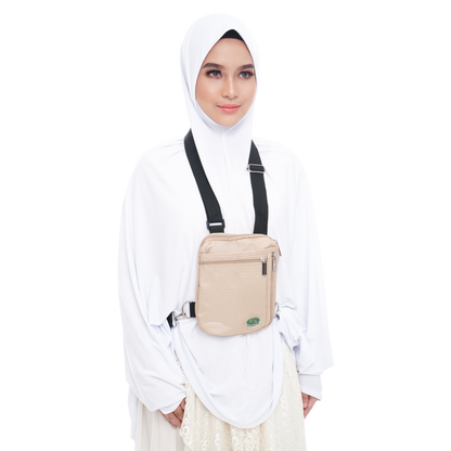 Hajj & Umrah Bag for Women | Beige