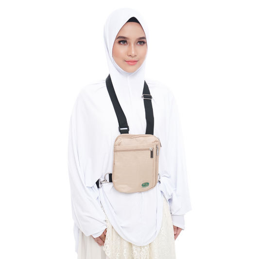 Hajj & Umrah Bag for Women | Beige