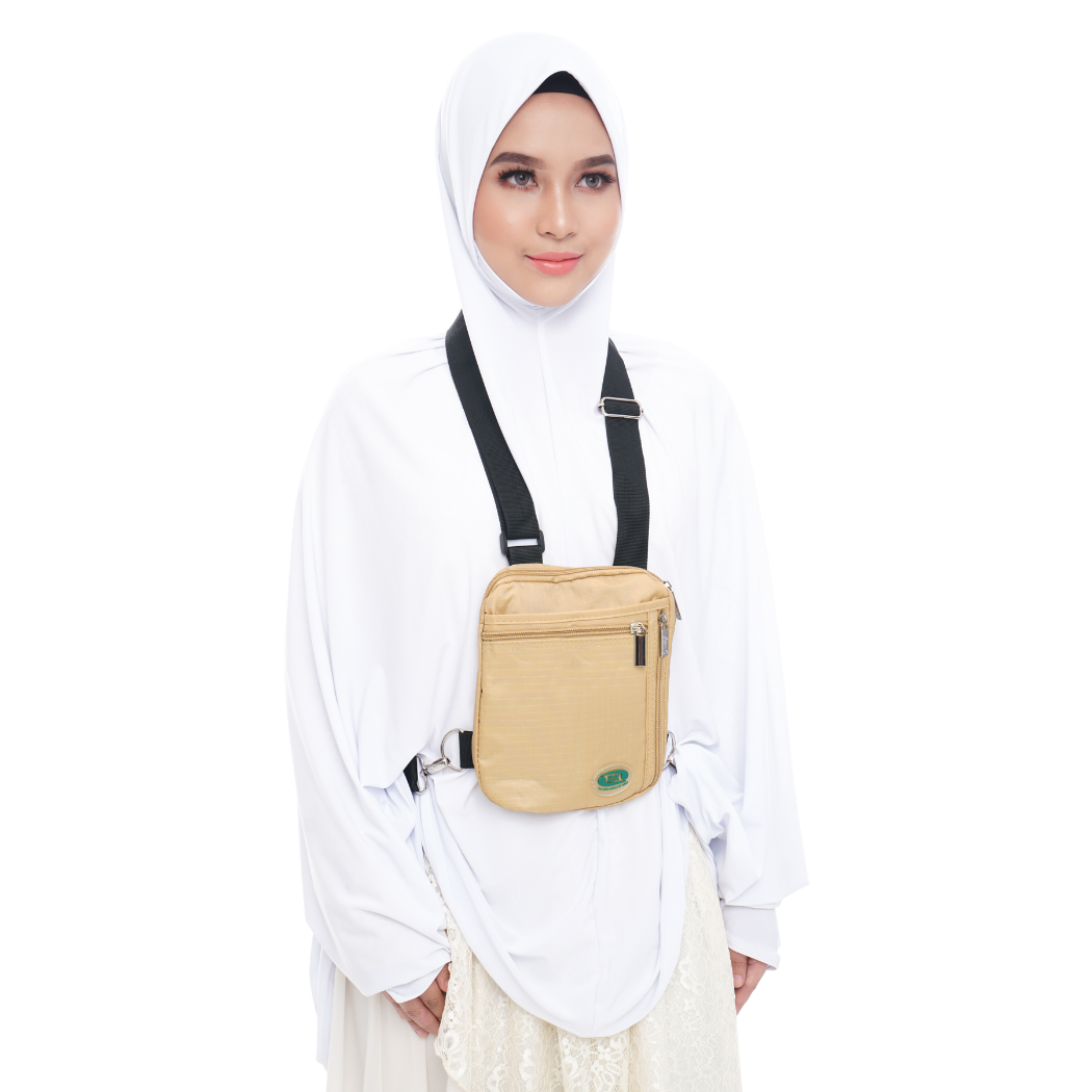 Hajj & Umrah Bag for Women (Beige)