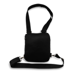 Female pilgrim wearing Hajj and Umrah bag during prayer (1)