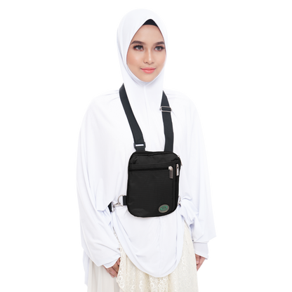 Hajj & Umrah Bag for Women | Black