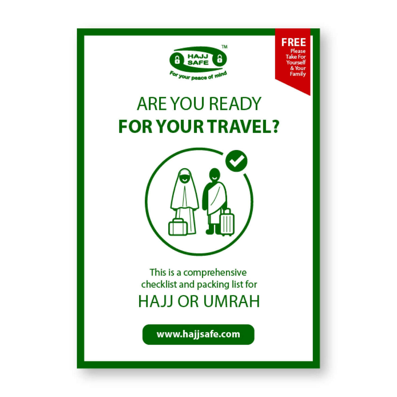 Free Hajj and Umrah Check Packing List | Hajj Safe