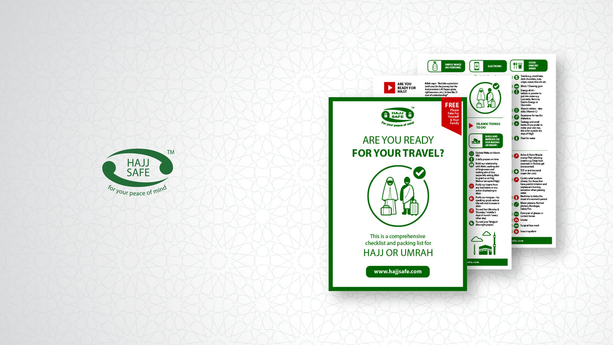 Hajj Checklist.pdf Free Hajj and Umrah Check Packing List | Hajj Safe