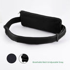Anti-Theft Waist Bag & Ihram Belt for Men | Black