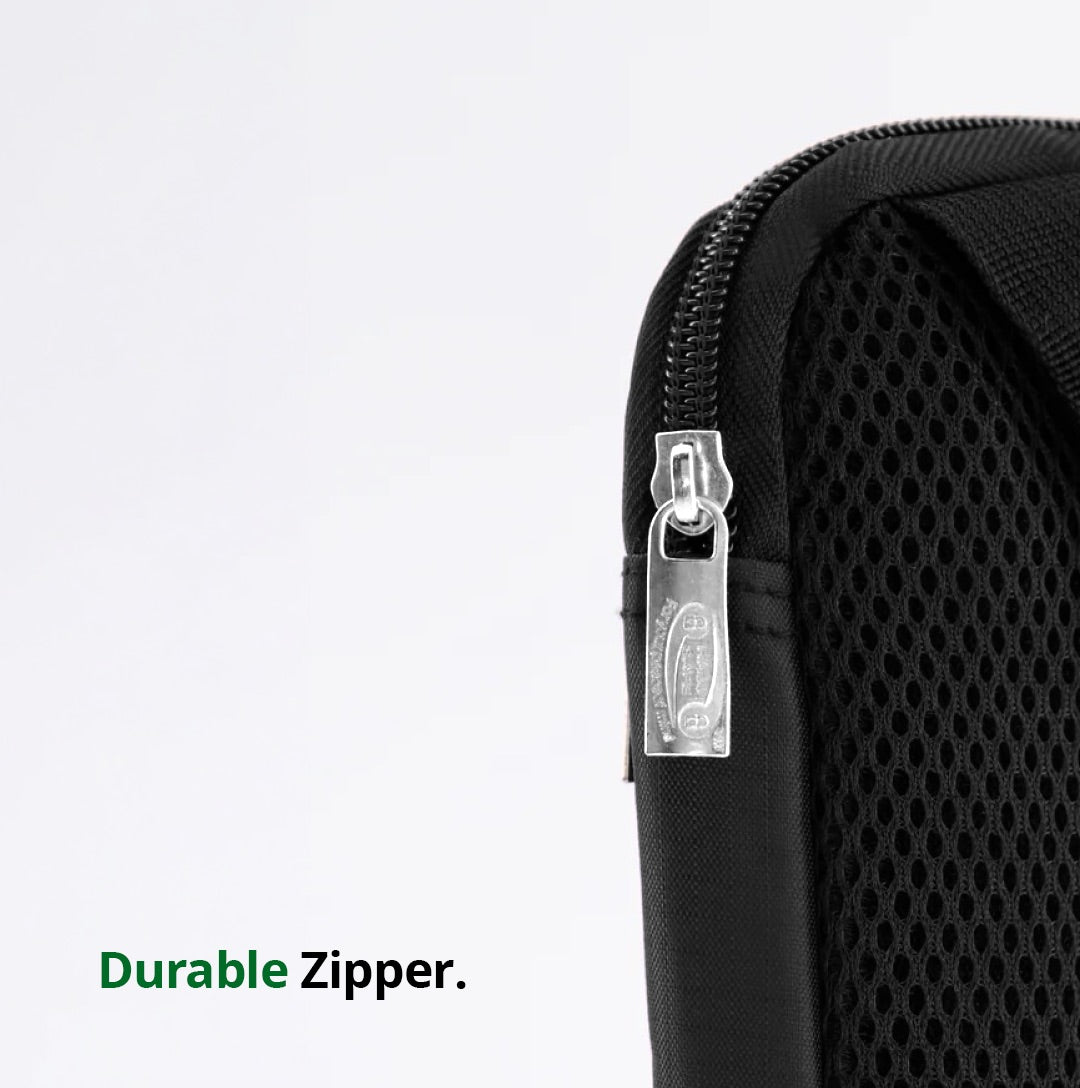 Anti-Theft Waist Bag & Ihram Belt for Men | Black