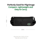 Anti-Theft Waist Bag & Ihram Belt for Men | Black