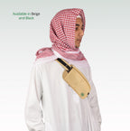 Anti-Theft Waist Bag & Ihram Belt for Men | Black
