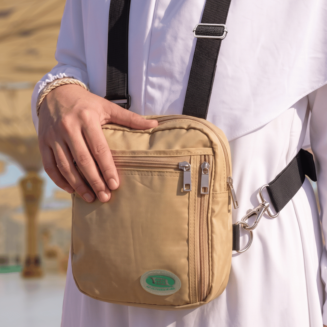 Hajj & Umrah Bag for Women | Beige