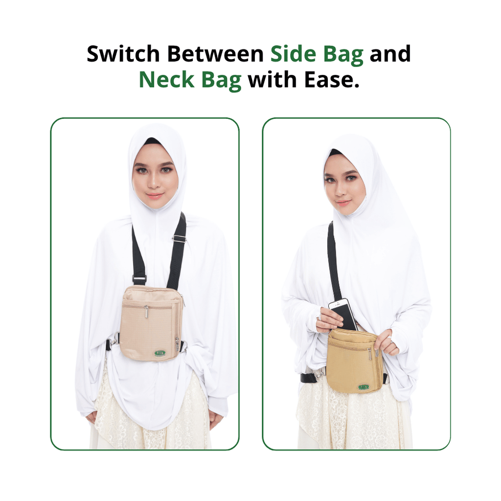 Hajj & Umrah Bag for Women | Beige