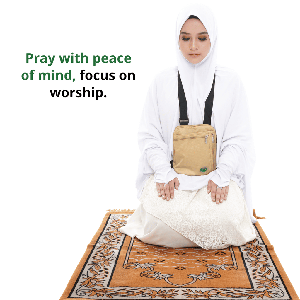 Hajj & Umrah Bag for Women | Beige