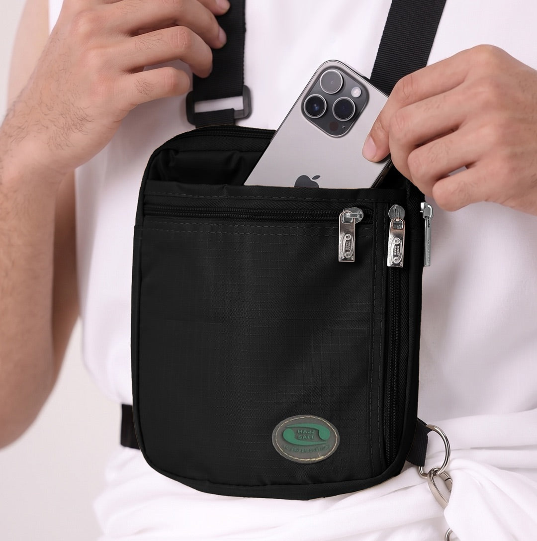 Hajj & Umrah Bag for Men | Black | Hajj Safe