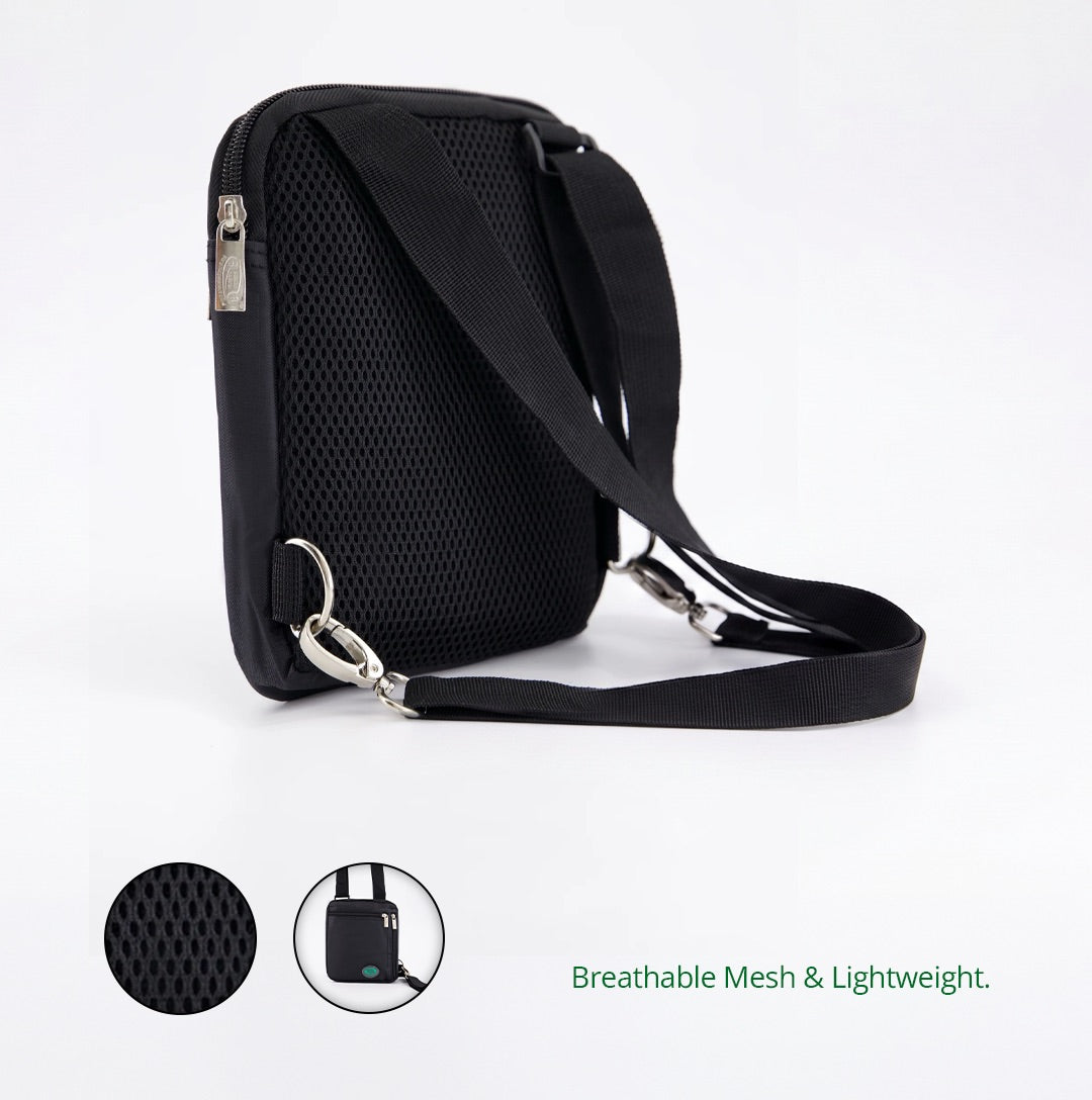Hajj & Umrah Bag for Men | Black | Hajj Safe