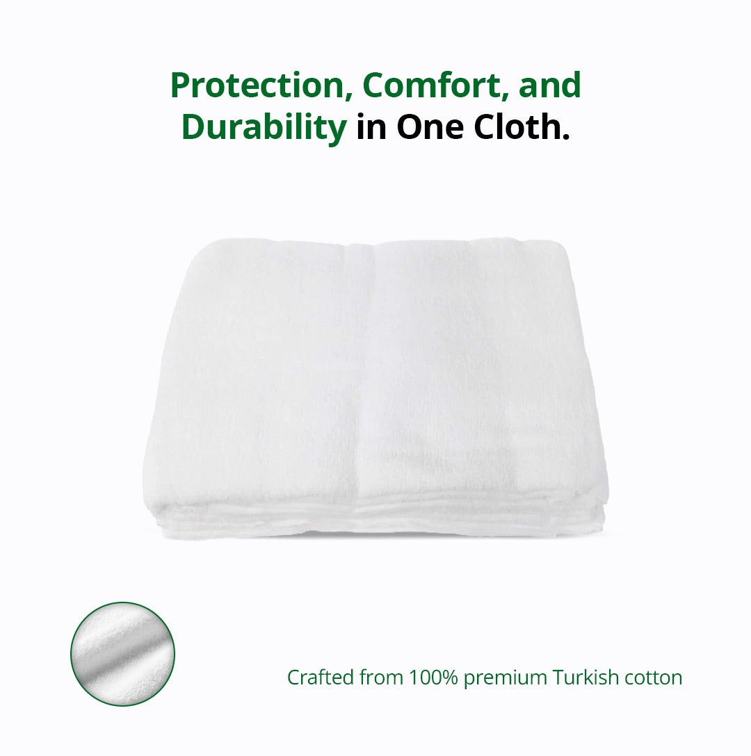100% Turkish Cotton Ihram for Men | Hajj & Umrah | Hajj Safe